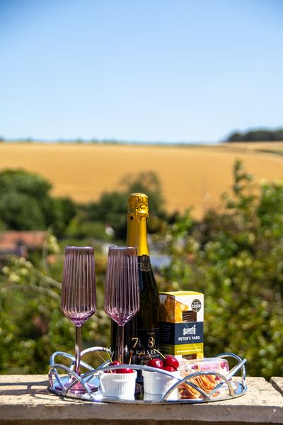 Scenery around the cottages